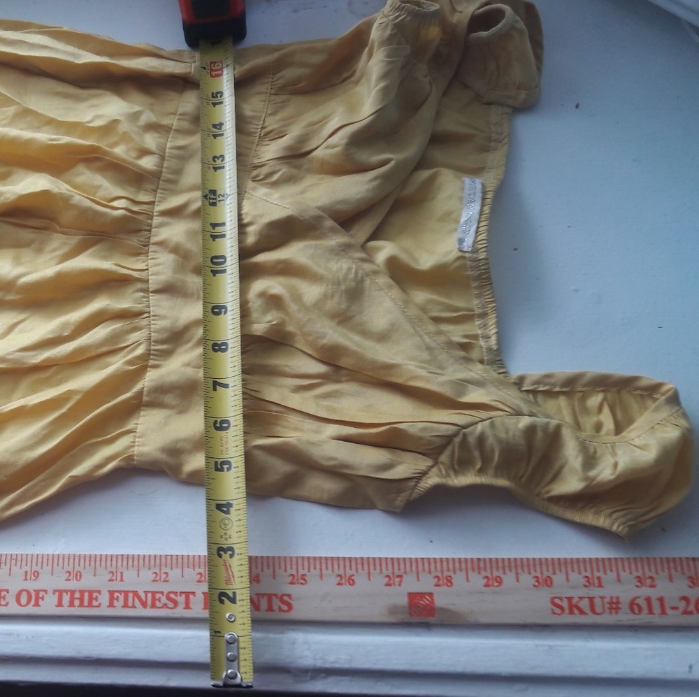 Light yellow dress
